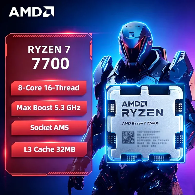 Amd Cpu Ryzen 7 - AMD 라이젠 7 7700 R7 7700