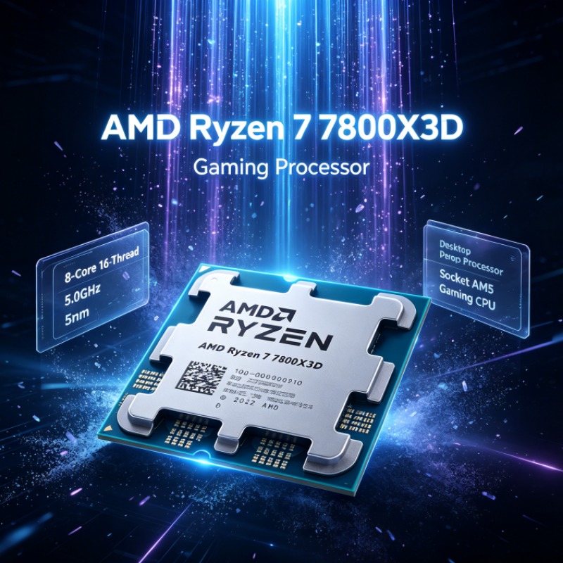 Amd Cpu Ryzen 7 - AMD Ryzen 7 7800X3D R7 7800X3D