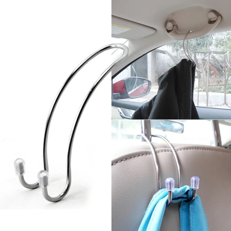 Useful Tech Accessories - 2개/세트 금속 자동차 시트 걸이 자동차