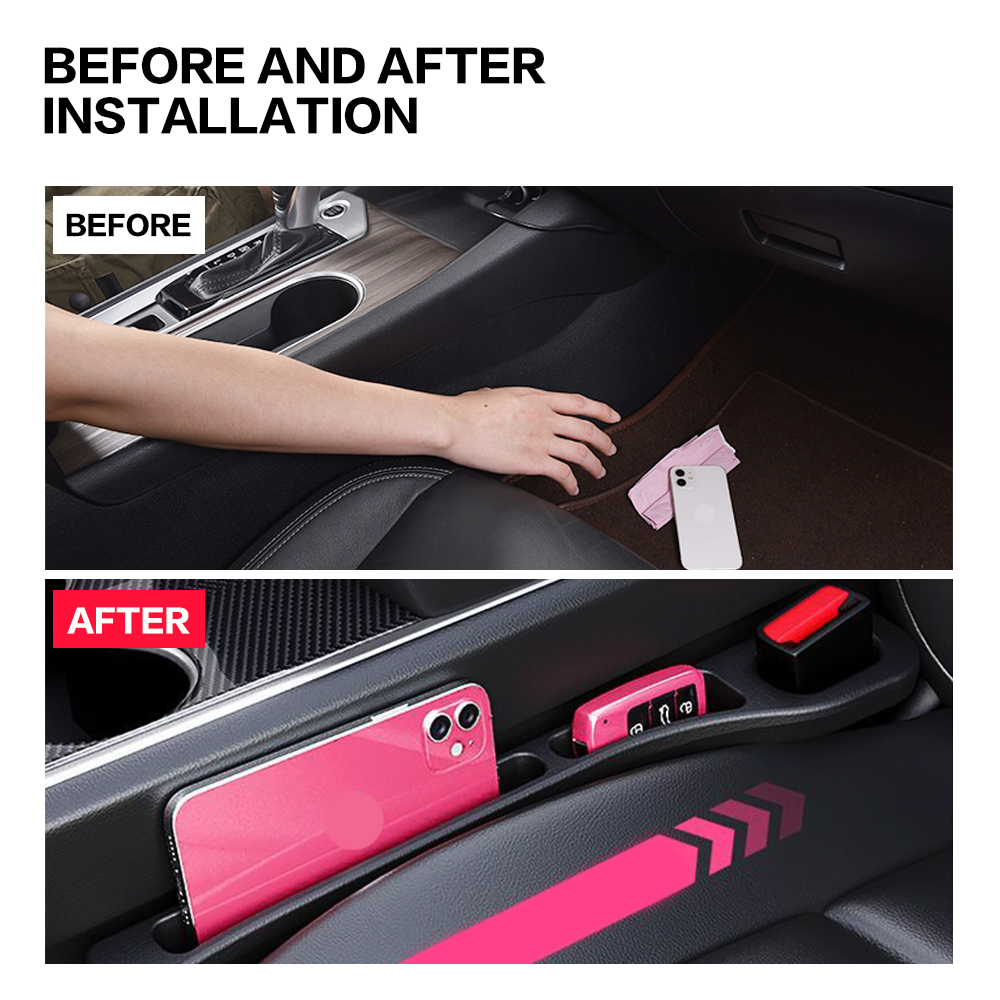 2X 자동차 시트 갭 필러 시트 사이의 틈새 장식 미쓰 - Tech Car Accessories 리뷰 및 가격