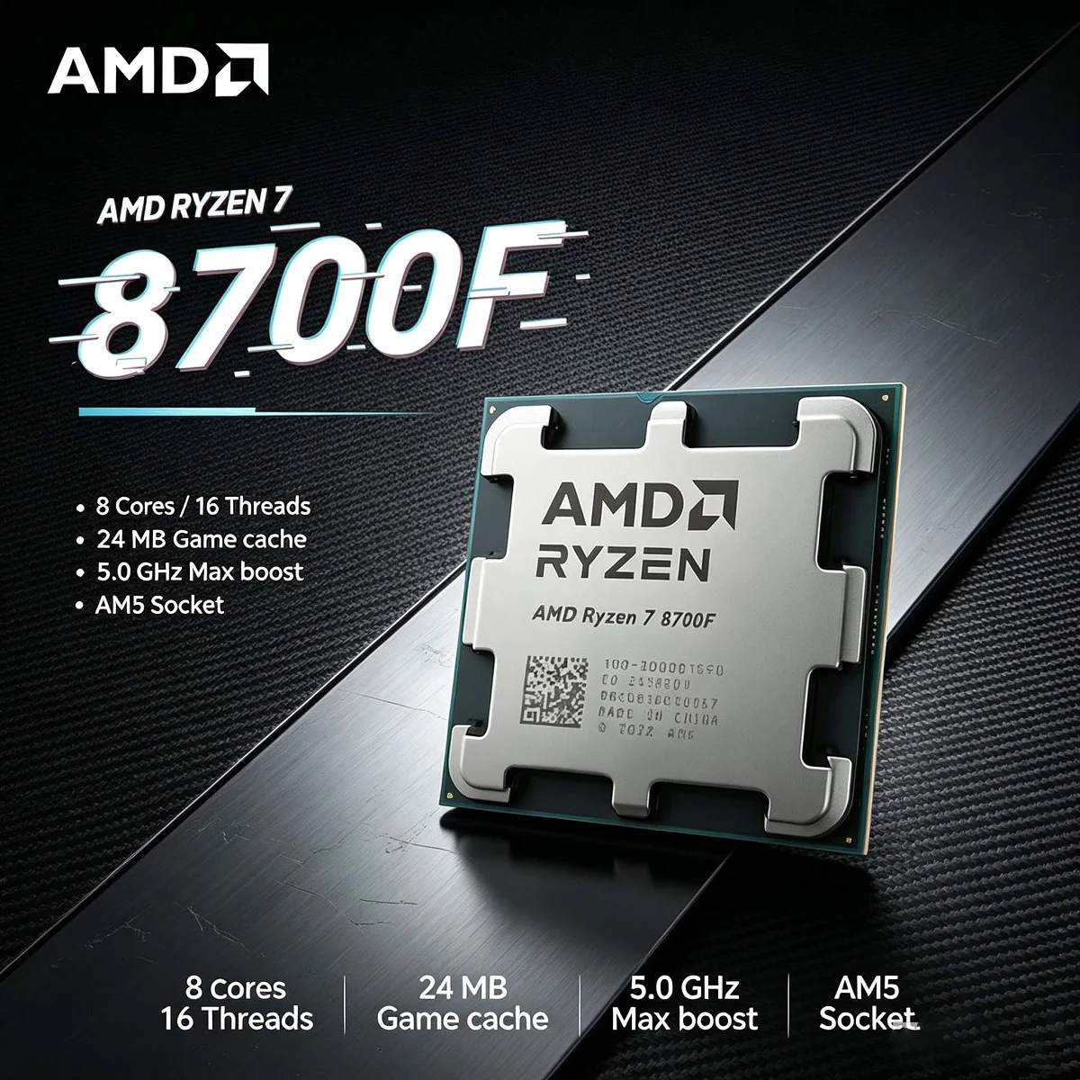 AMD R7 8700F Ryzen 7 8700F CPU - Amd Cpu Ryzen 7 리뷰 및 가격