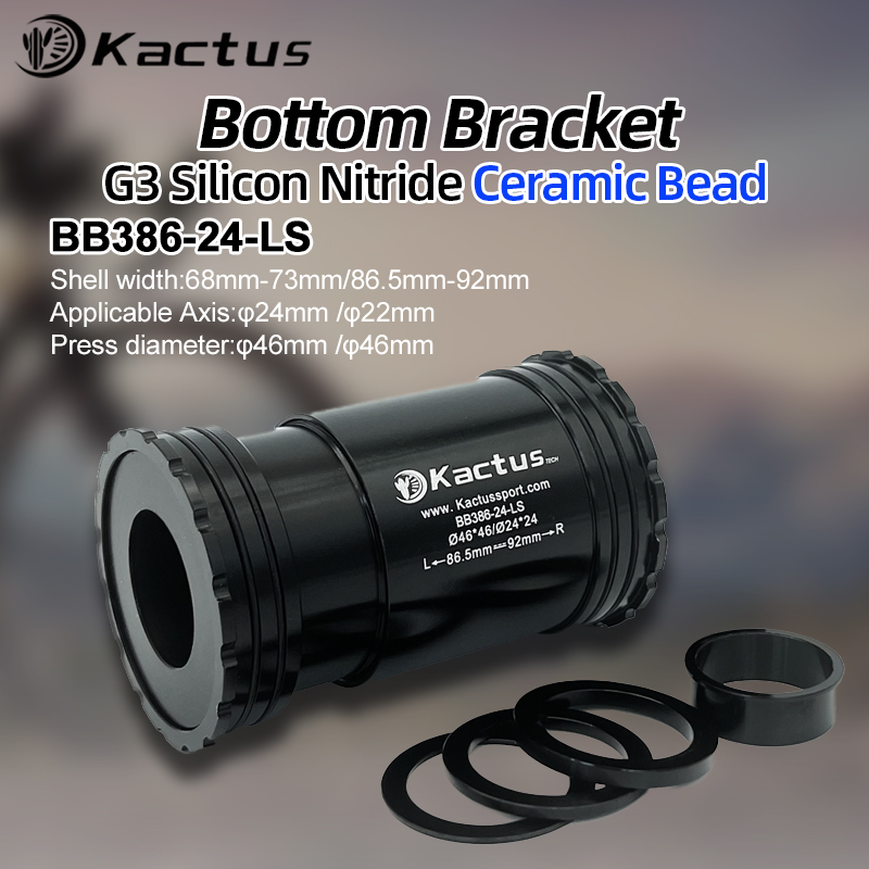 KACTUS 세라믹 하단 브래킷, BB386 잠금 샤프 - Tech Bike Accessories 리뷰 및 가격
