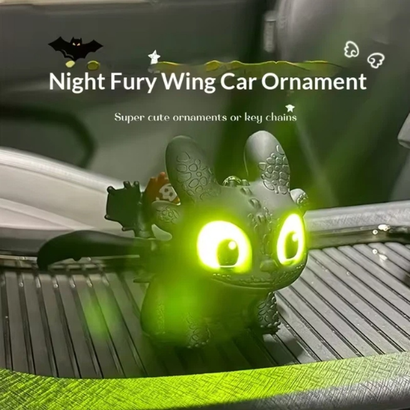 진짜 귀여운 발광 이빨 없는 자동차 인테리어 장식품,  - Tech Car Accessories 리뷰 및 가격