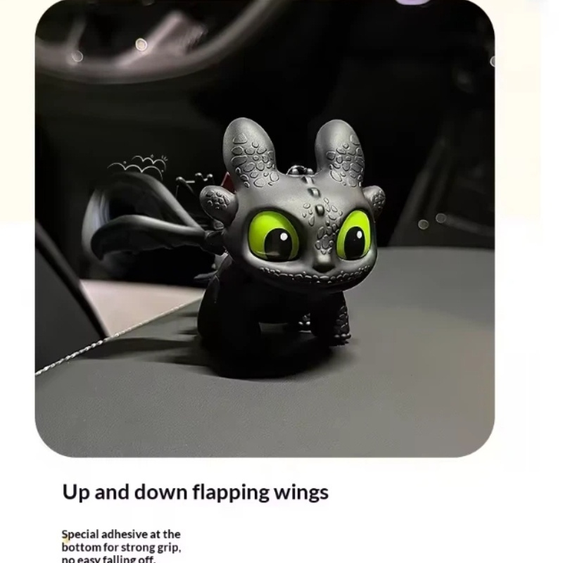 진짜 귀여운 발광 이빨 없는 자동차 인테리어 장식품,  - Tech Car Accessories 리뷰 및 가격
