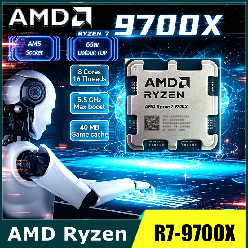 AMD 라이젠 7 9700X CPU 프로세서 3.8GH - Amd Cpu Ryzen 7 리뷰 및 가격