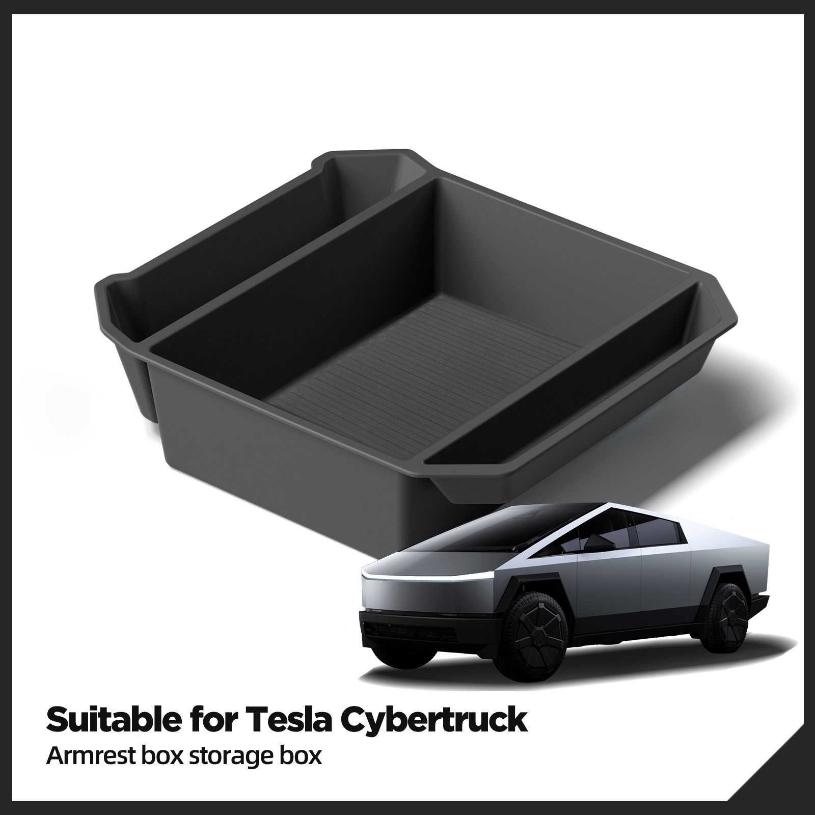 테슬라 사이버트럭용 자동차 센터 콘솔 팔걸이 박스 보관 - Tech Car Accessories 리뷰 및 가격