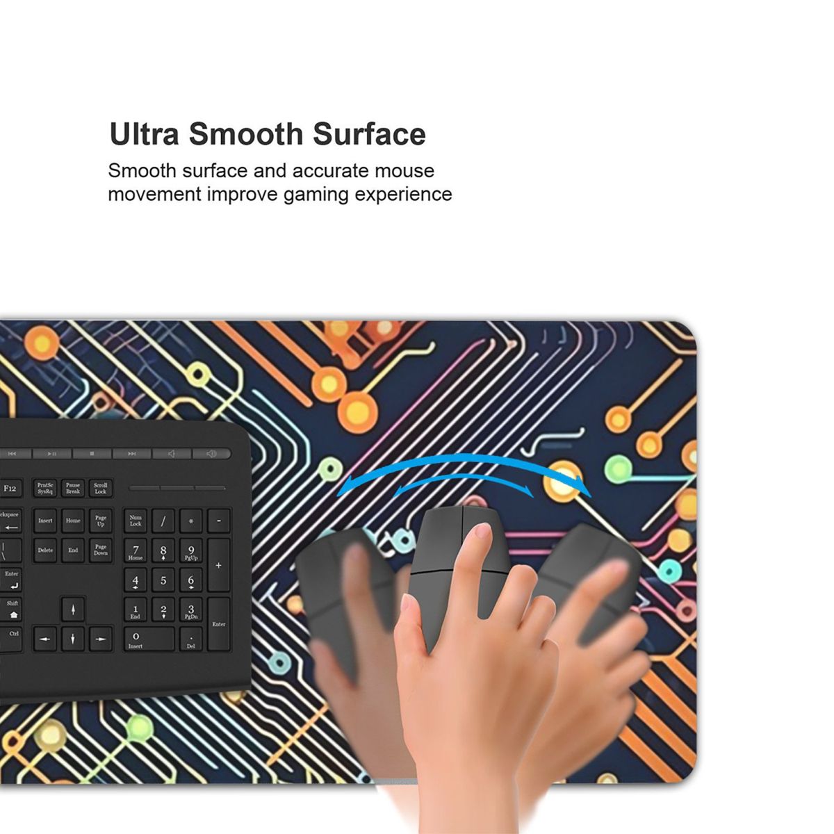독특한 하이테크 회로 기판 대형 마우스 패드 컴퓨터 키 - Tech Accessories For Laptop 리뷰 및 가격