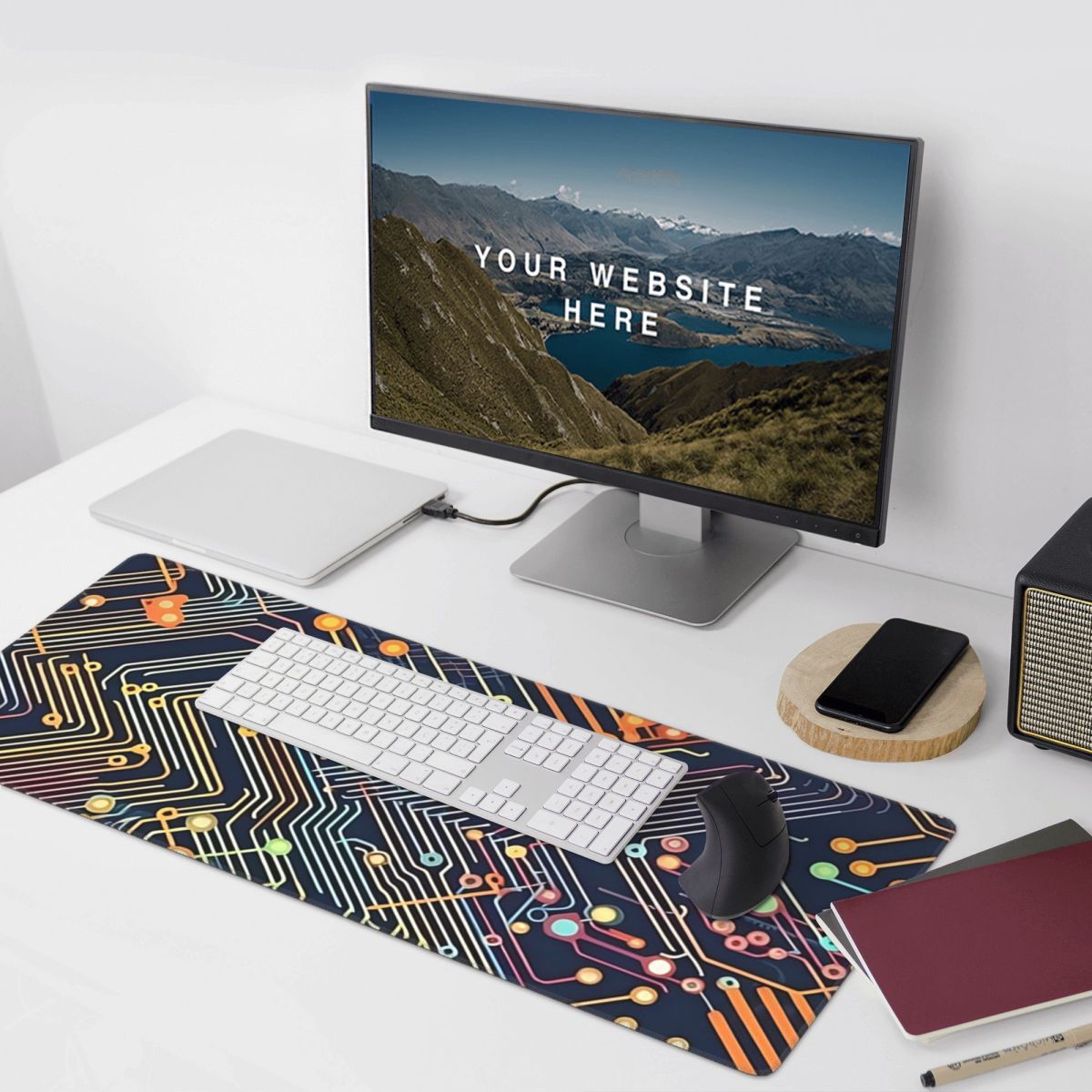 독특한 하이테크 회로 기판 대형 마우스 패드 컴퓨터 키 - Tech Accessories For Laptop 리뷰 및 가격