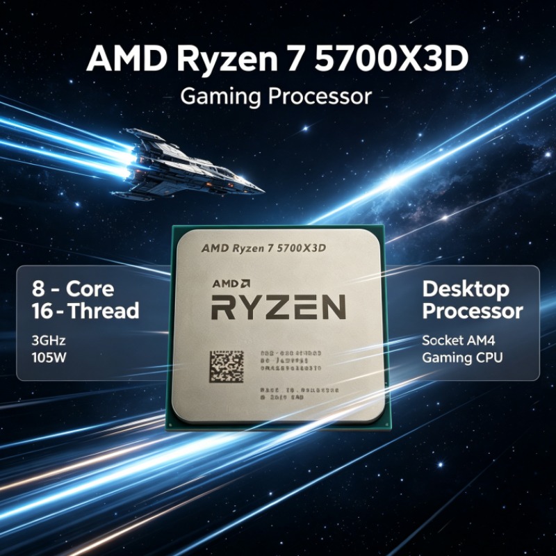 Ryzen 7 5700X3D AMD 소켓 AM4 데스크 - Amd Cpu Ryzen 7 리뷰 및 가격