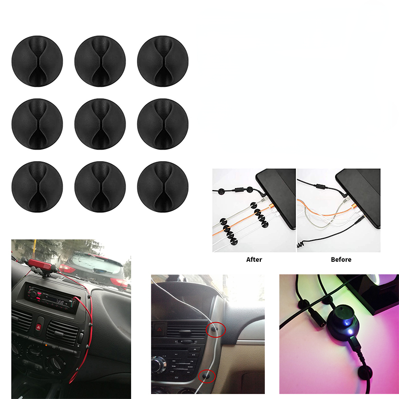 고품질 자동차 와이어 타이 클립 해결사 주최자 클램프  - Tech Accessories For Car 리뷰 및 가격