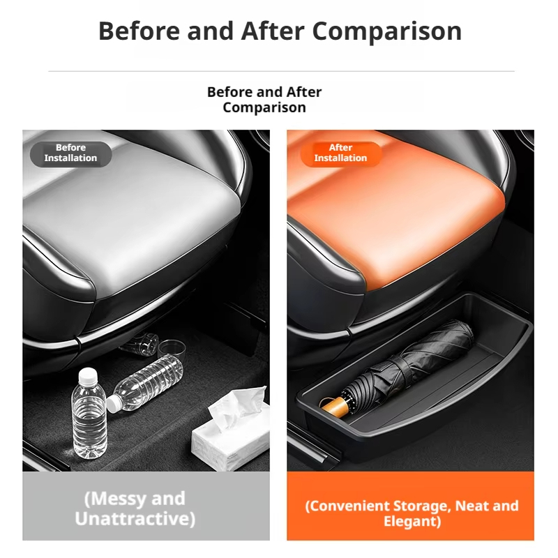 시트 아래 수납함 범용 자동차 시트 바닥 정리함 탈부착 - Tech Accessories For Car 리뷰 및 가격