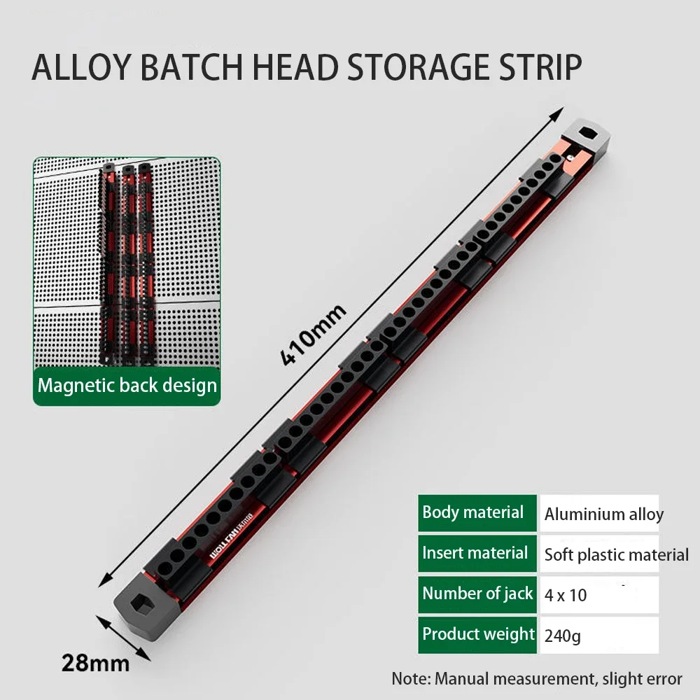 마그네틱 스크루 드라이버 비트 홀더 주최자 40 슬롯  - Tech Accessories Holder 리뷰 및 가격