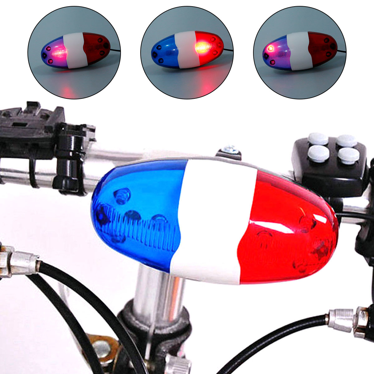 어린이 기술 자전거 LED 라이트 경찰 사이렌 트럼펫  - Tech Bike Accessories 리뷰 및 가격