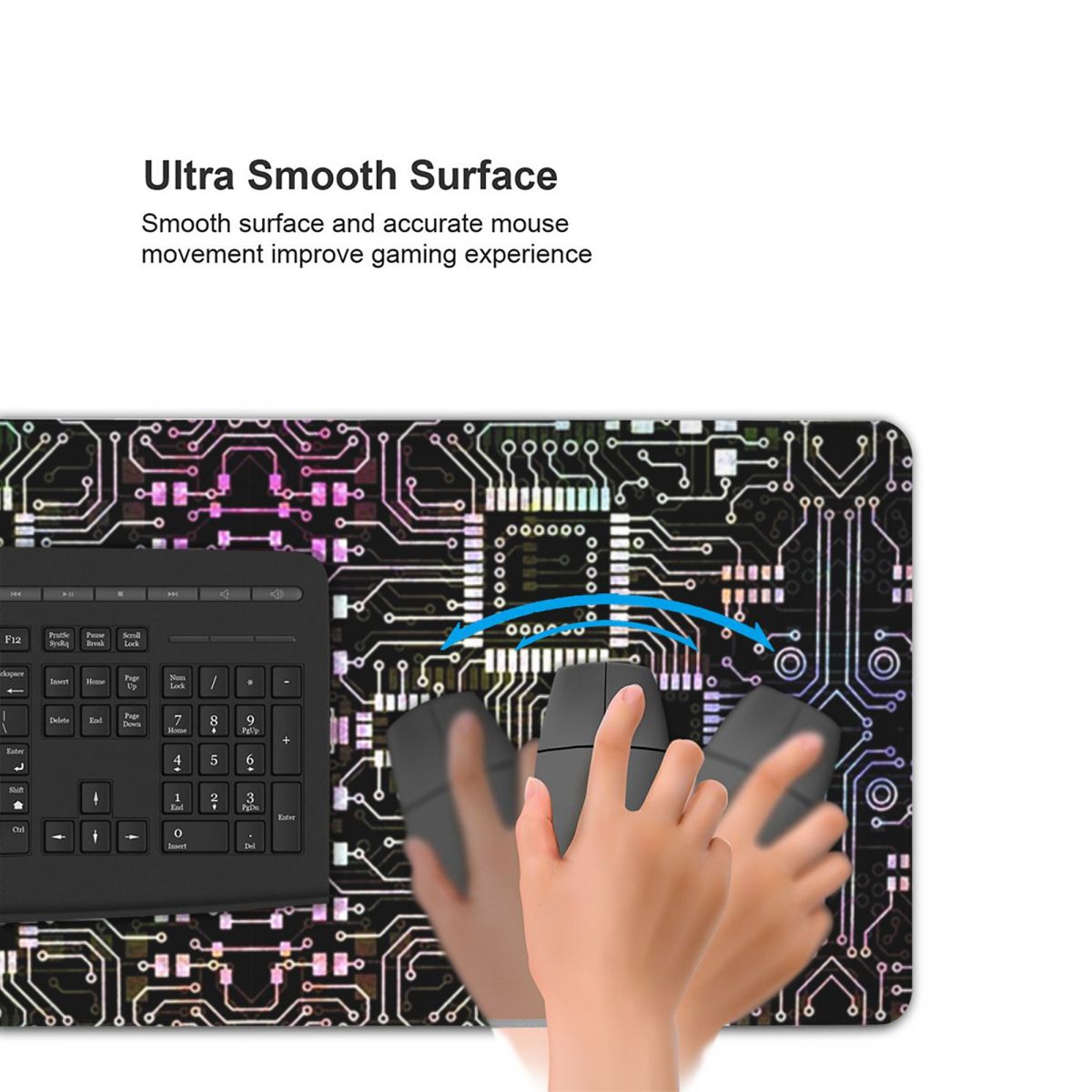 독특한 하이테크 회로 기판 대형 마우스 패드 컴퓨터 키 - Tech Accessories For Laptop 리뷰 및 가격