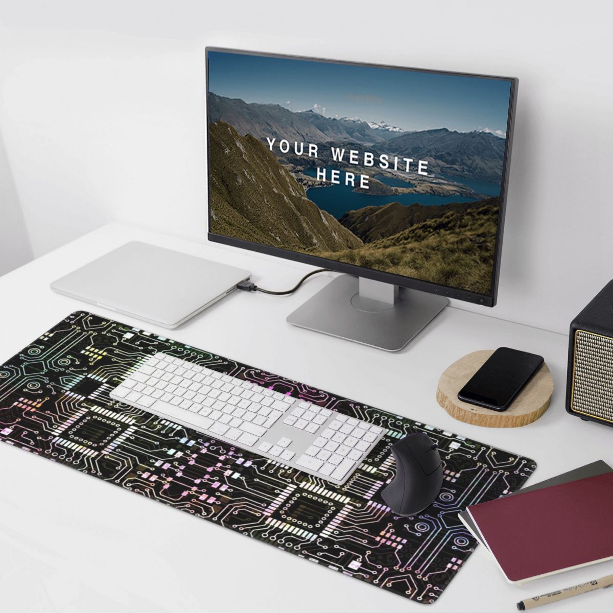 독특한 하이테크 회로 기판 대형 마우스 패드 컴퓨터 키 - Tech Accessories For Laptop 리뷰 및 가격