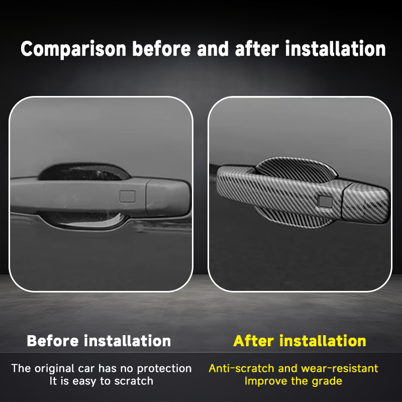도어 핸들 커버 Toyota Corolla E140 E - Tech Accessories For Car 리뷰 및 가격