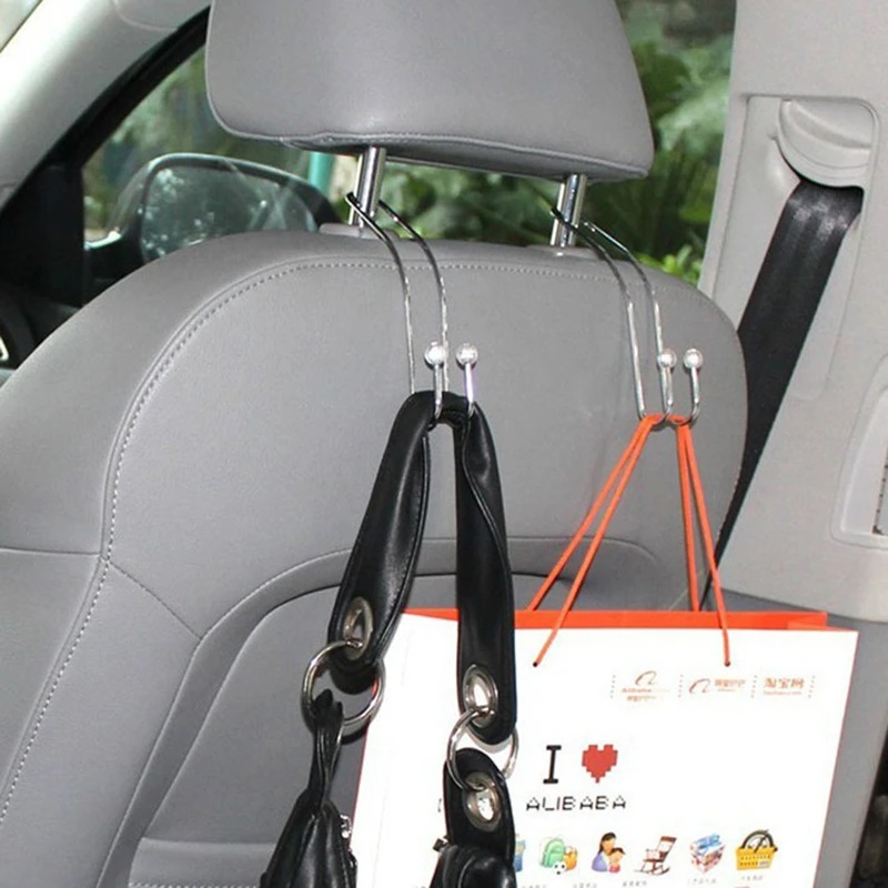 2개/세트 금속 자동차 시트 걸이 자동차 코트/가방/쇼 - Useful Tech Accessories 리뷰 및 가격