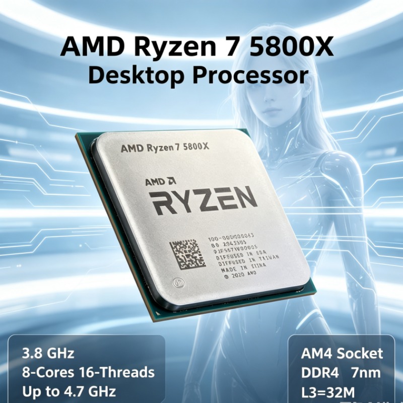 AMD 라이젠 7 5800X R7 5800X AM4 데 - Amd Cpu Ryzen 7 리뷰 및 가격