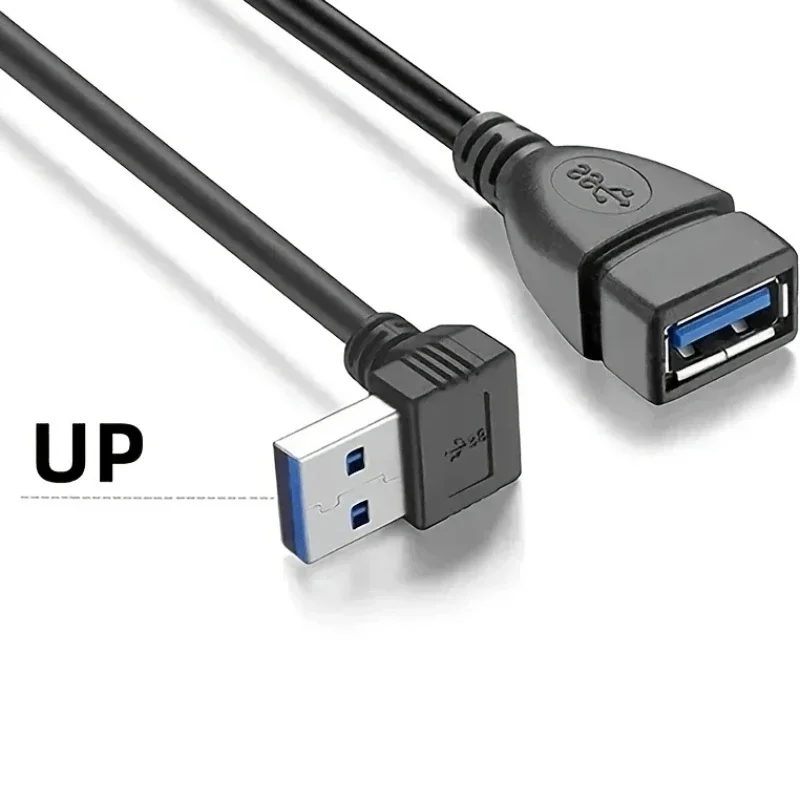 USB 3.0 직각 연장 케이블 고속 데이터 및 고속  - Tech Accessories For Laptop 리뷰 및 가격