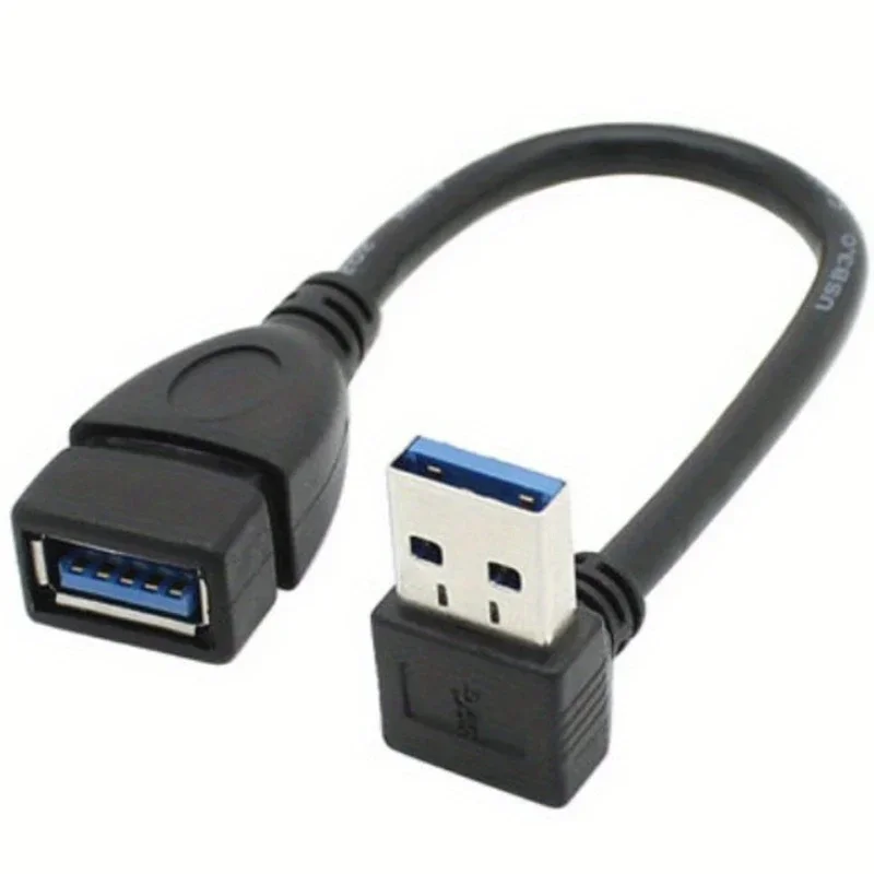 USB 3.0 직각 연장 케이블 고속 데이터 및 고속  - Tech Accessories For Laptop 리뷰 및 가격