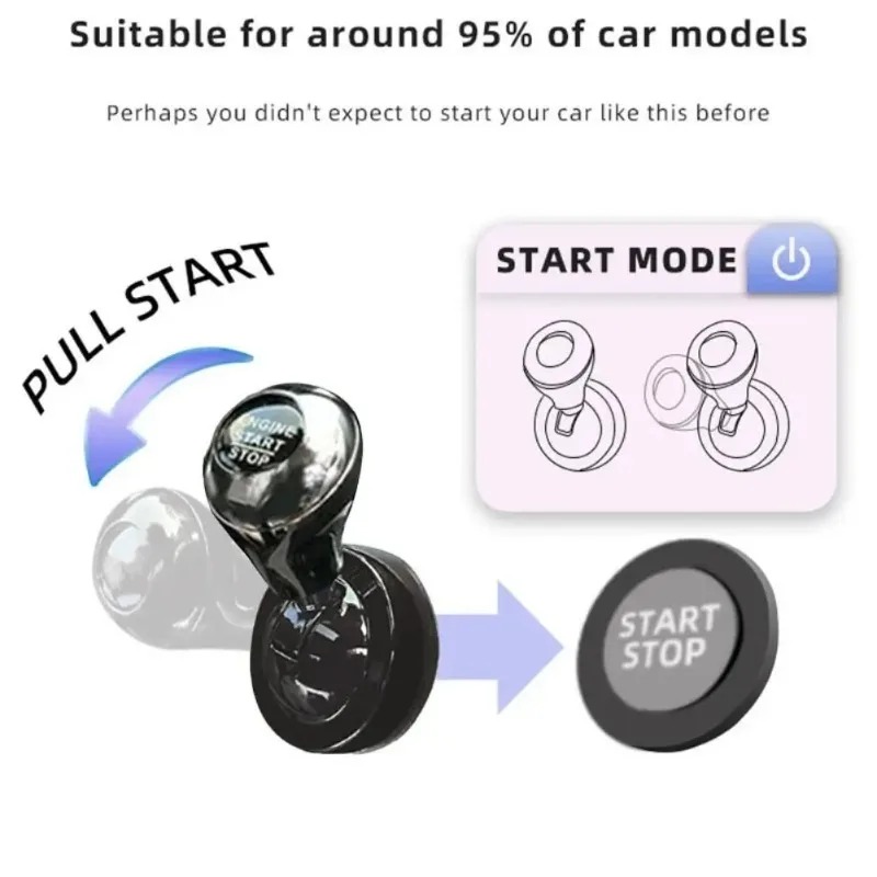 레트로 조이스틱 장식 자동차 원터치 스타트 버튼 푸시- - Tech Car Accessories 리뷰 및 가격