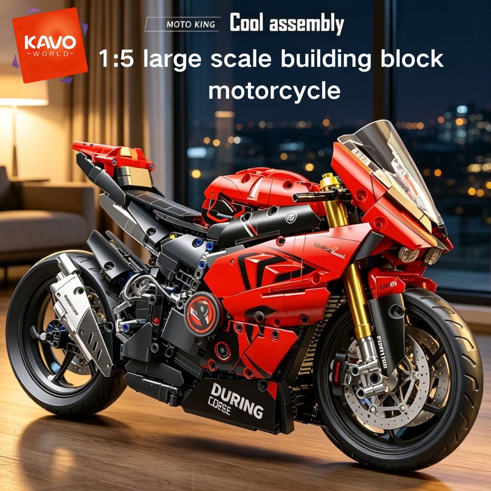 카보월드 1:5 스케일 빌딩 블록 슈퍼 모터바이크 모델 - Tech Bike Accessories 리뷰 및 가격