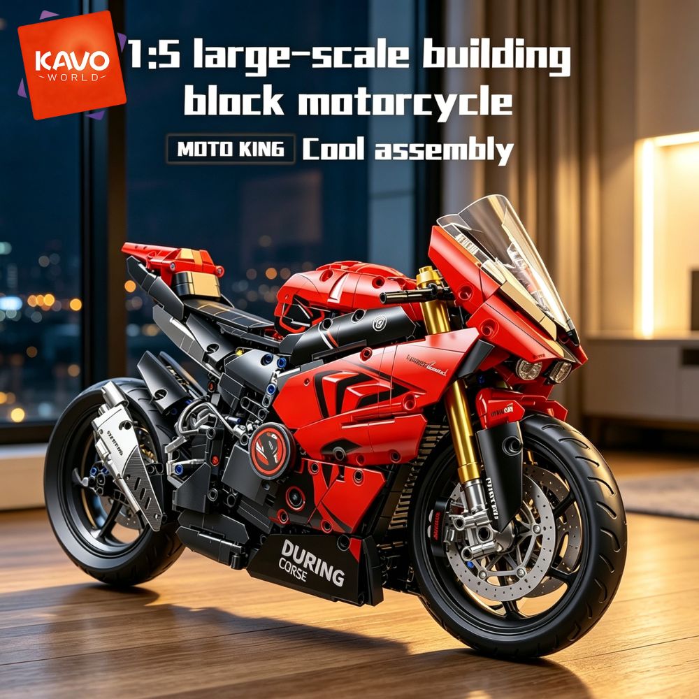 카보월드 1:5 스케일 빌딩 블록 슈퍼 모터바이크 모델 - Tech Bike Accessories 리뷰 및 가격