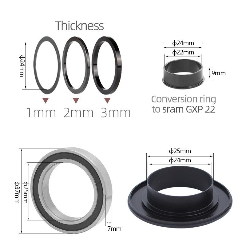 Kactus Tech BB90 세라믹 사이클링 하단 브 - Tech Bike Accessories 리뷰 및 가격