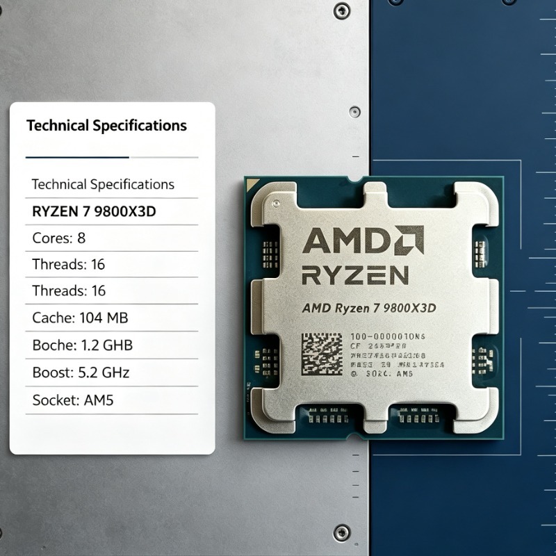 AM5 게이밍 데스크탑 CPU AMD Ryzen 7 9 - Amd Cpu Ryzen 7 리뷰 및 가격