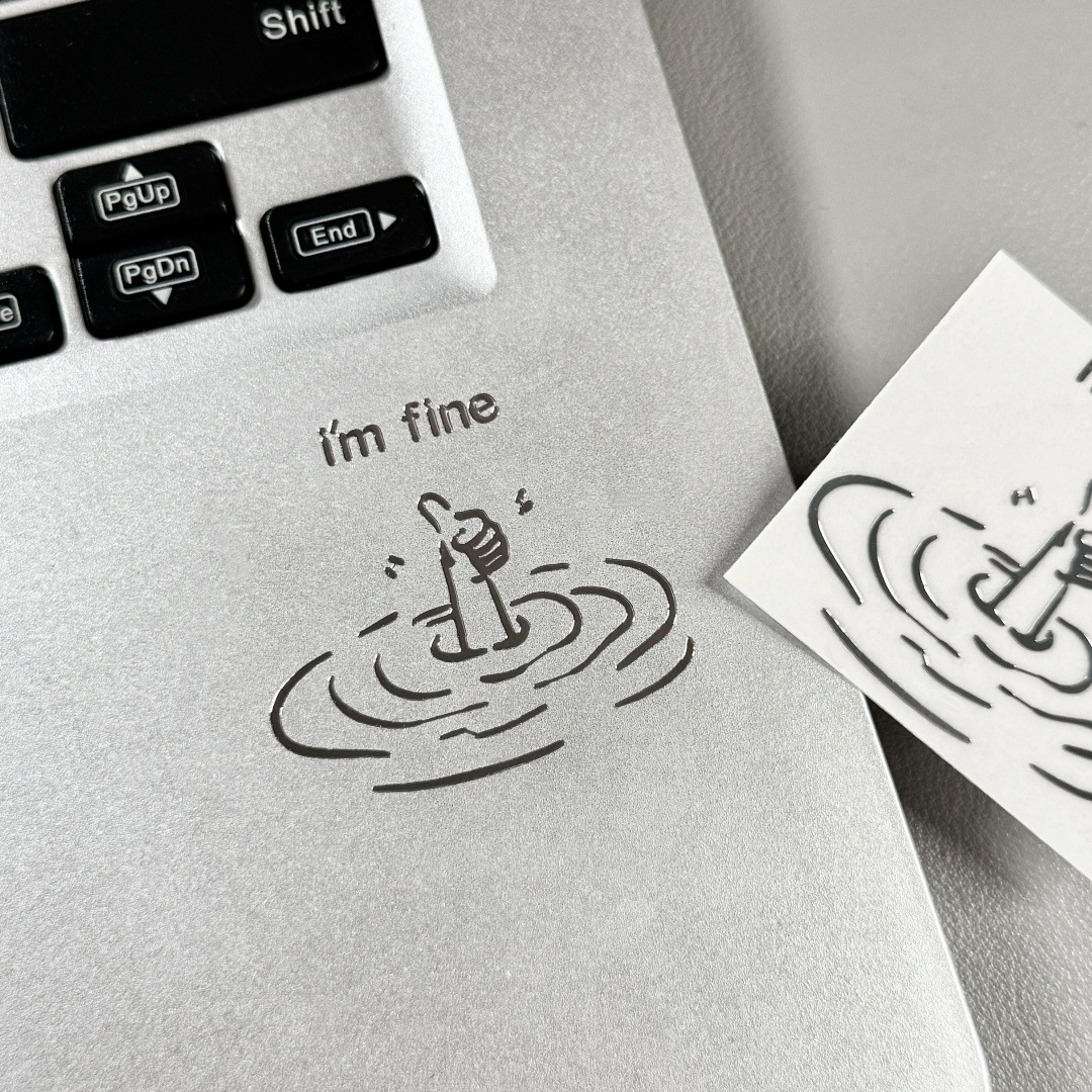 5/10개입 I'M Fine, Funny, Sarcas - Tech Accessories For Laptop 리뷰 및 가격